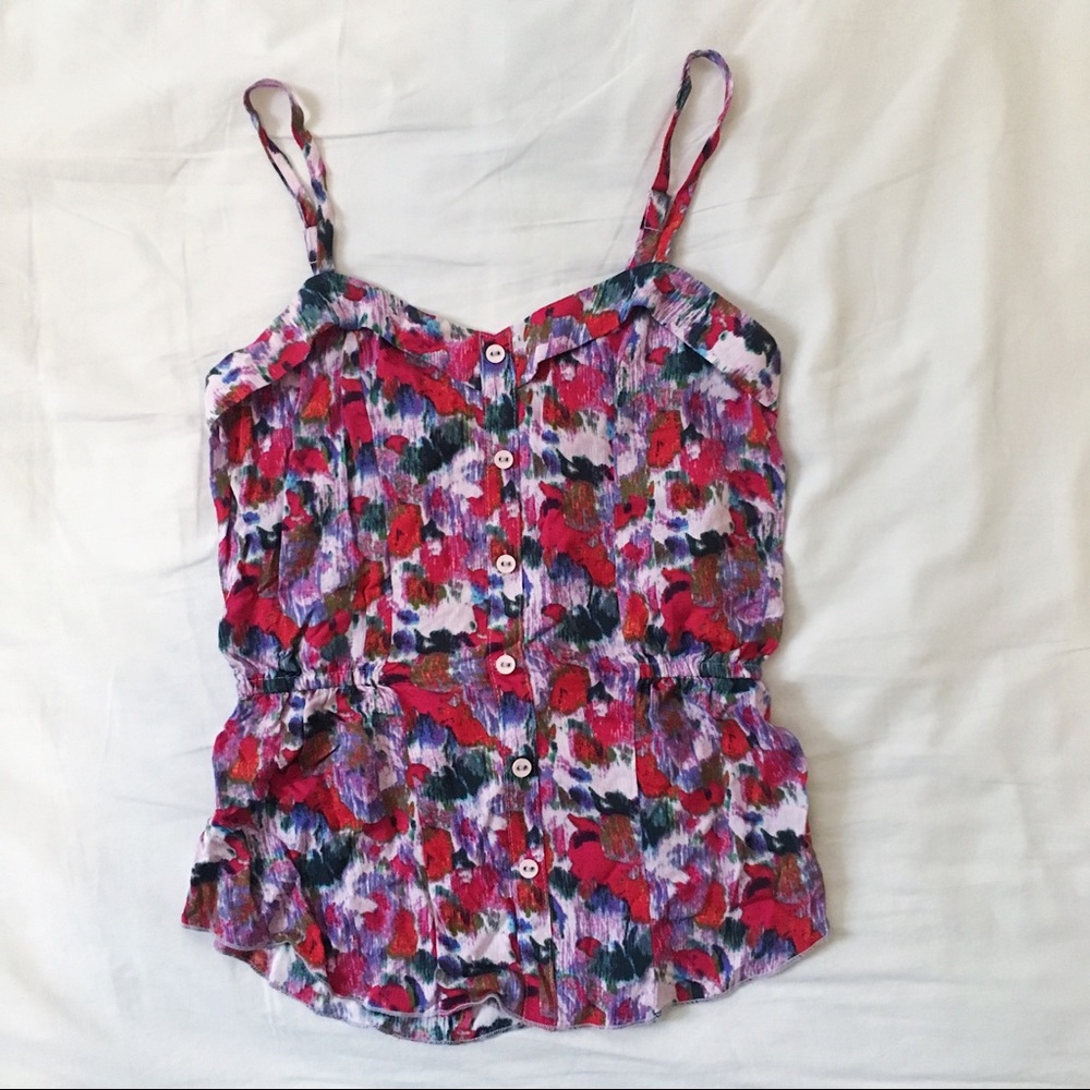 Fun Floral Tanktop - Picture 2 of 5